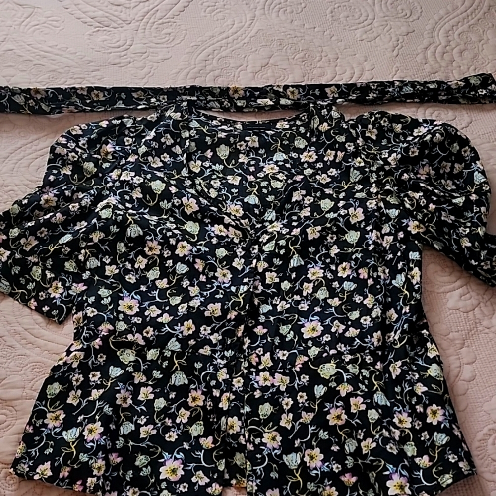 Who What Wear, Small, black floral